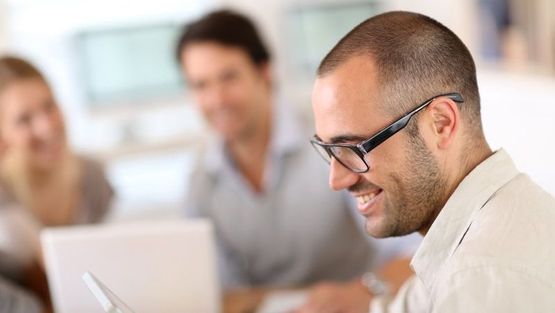 A group of accountants in a meeting